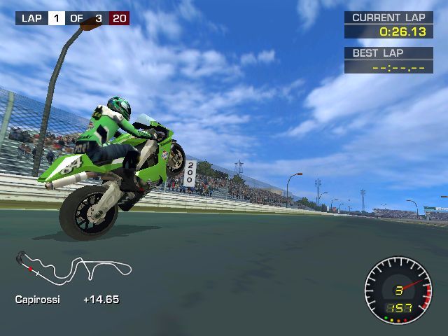 MotoGP 2 (Windows) screenshot: I'm good