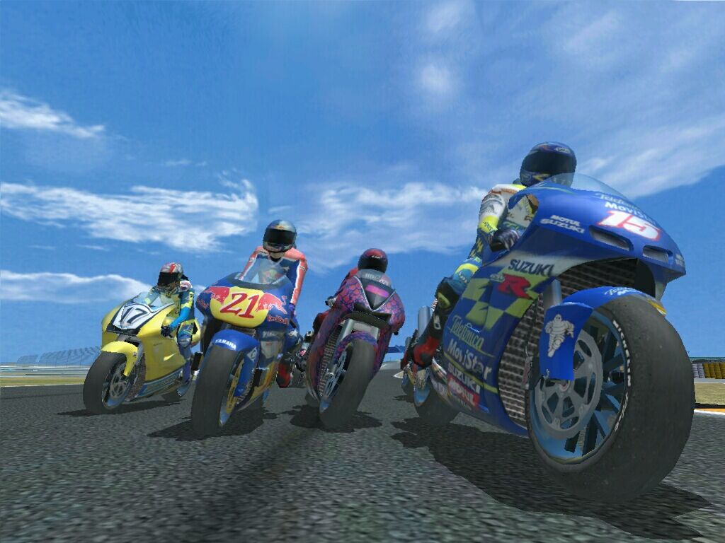 MotoGP 2 (Windows) screenshot: Easy rider