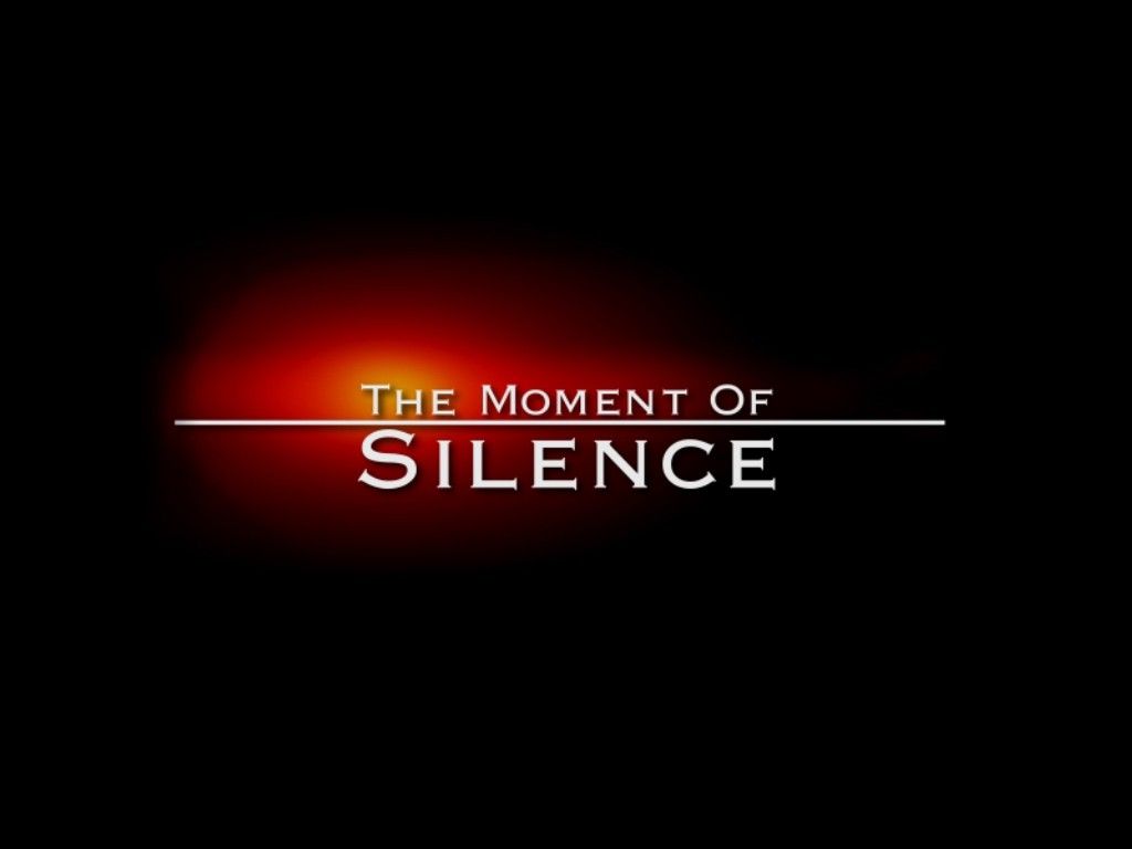 The Moment of Silence (Windows) screenshot: Main Title