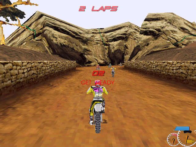 Moto Racer (1997) - PC Gameplay / Win 10 