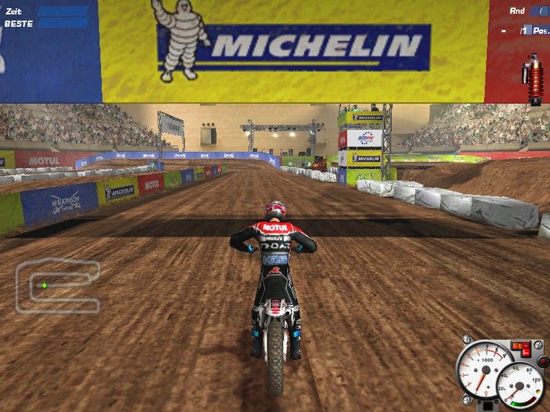 Moto Racer 3 (Windows) screenshot: Motocross start