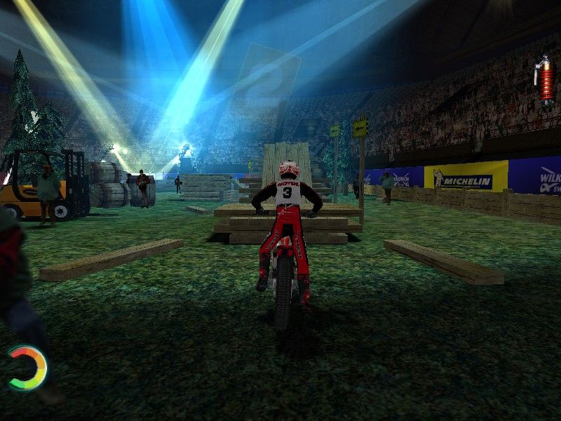 Moto Racer 3 (Windows) screenshot: Another trial zone...