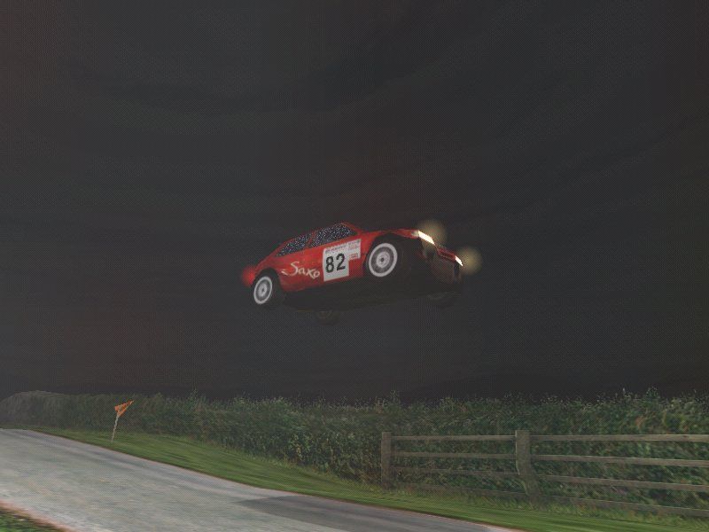 Mobil 1 Rally Championship (Windows) screenshot: Saxo jumps
