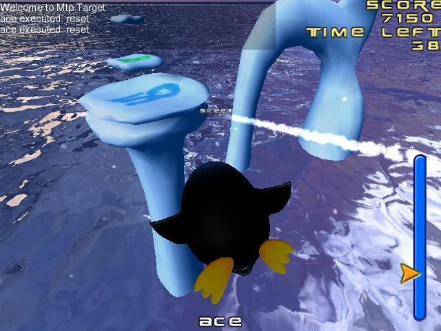 Mtp Target (Windows) screenshot: Time to land on targets.