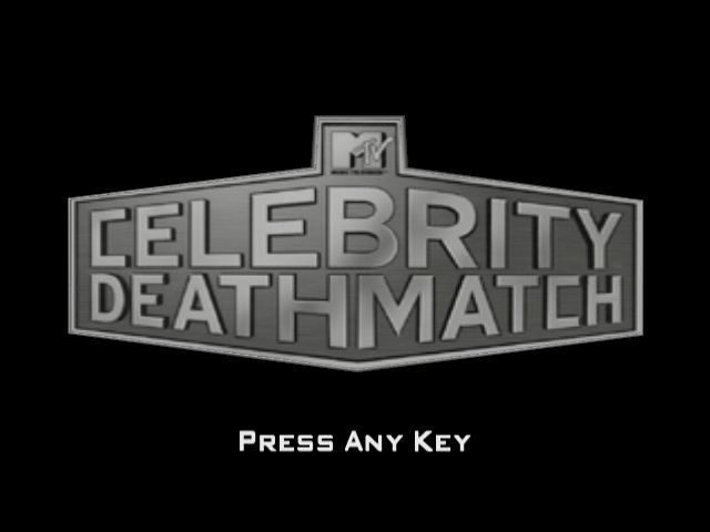 MTV Celebrity Deathmatch (Windows) screenshot: Title Screen