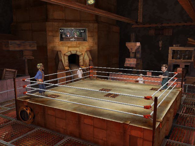 MTV Celebrity Deathmatch (Windows) screenshot: Another arena