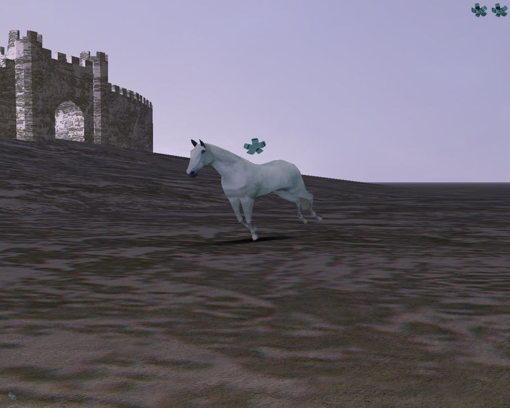 MusicVR Episode 2: Maestro (Windows) screenshot: A Noble Steed Bearing A Medal