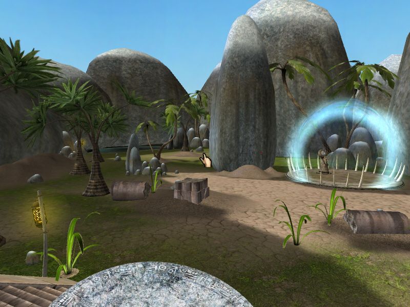 Myst V: End of Ages (Windows) screenshot: Laki'ahn is a tropical paradise