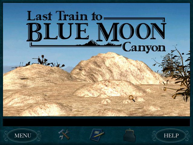 Nancy Drew: Secret of the Old Clock (Windows) screenshot: After finishing Old Clock you'll see a teaser for the next game, Blue Moon Canyon.