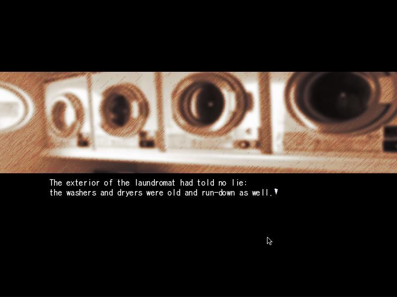 Narcissu (Windows) screenshot: This game has some interesting artwork