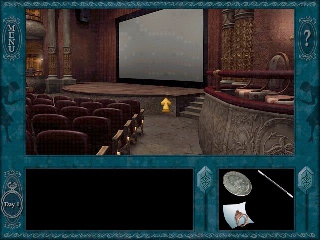 Nancy Drew: The Final Scene (Windows) screenshot: Floor level of the theater