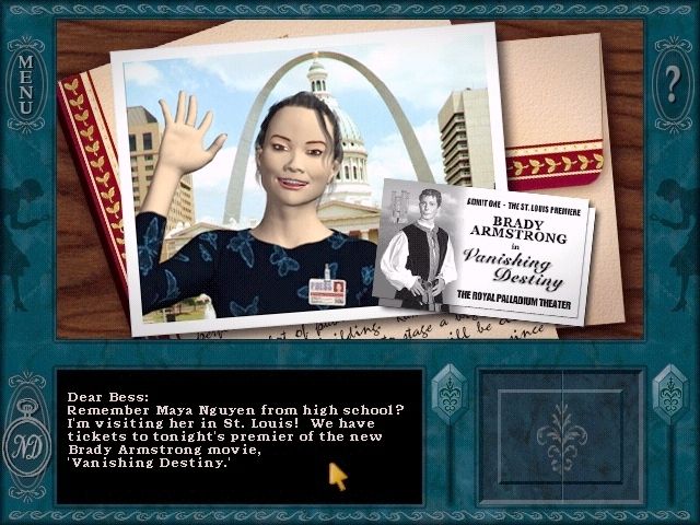 Nancy Drew: The Final Scene (Windows) screenshot: Nancy's friend Maya Nguyen, who ends up being kidnapped