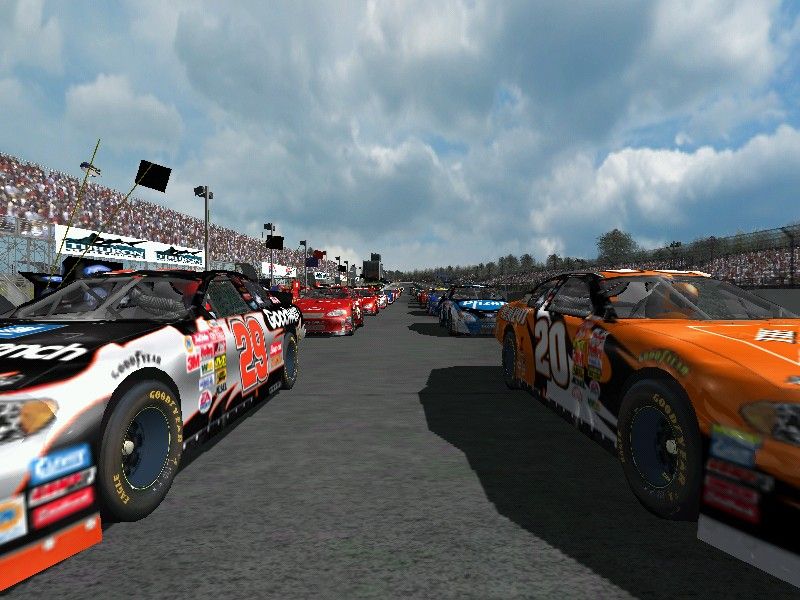 NASCAR Thunder 2004 (Windows) screenshot: Grid