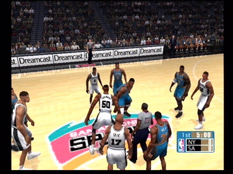 Screenshot Of NBA 2K Dreamcast 1999 MobyGames