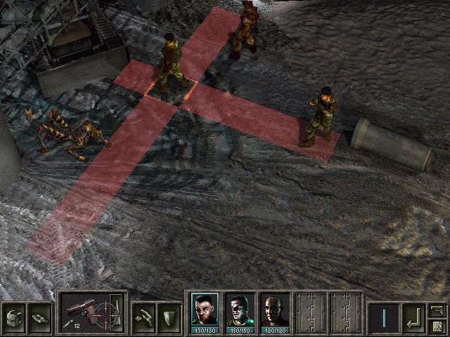 ōdi∙um (Windows) screenshot: Tactical combat: you have to come near.