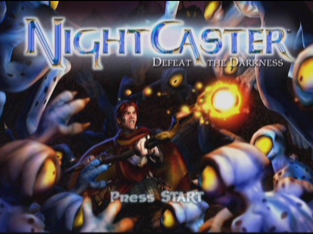 Nightcaster: Defeat the Darkness (Xbox) screenshot: Title Screen