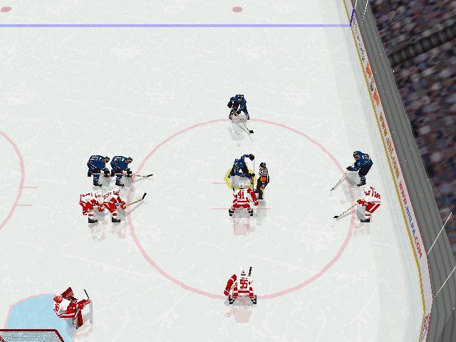 NHL 99 (Windows) screenshot: Face Off