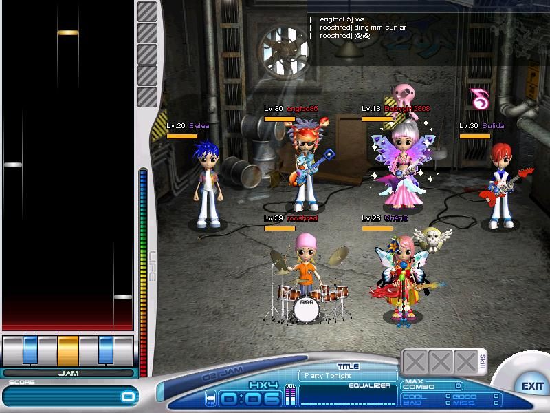 O2Jam (Windows) screenshot: Playing