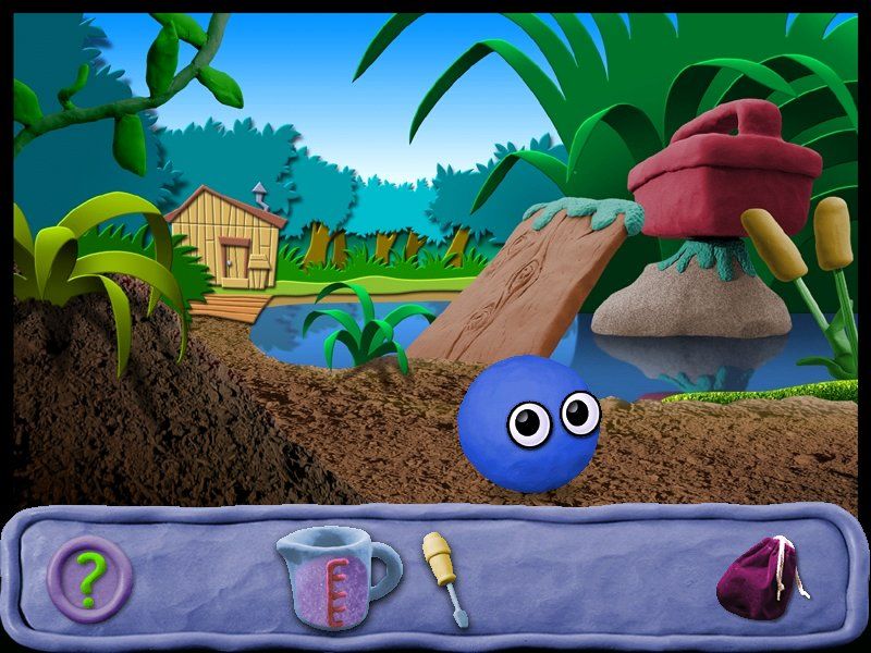 Ollo in the Sunny Valley Fair (Windows) screenshot: The swamp