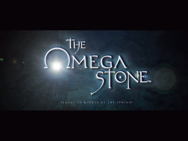 The Omega Stone: Riddle of the Sphinx II (Windows) screenshot: Title Screen