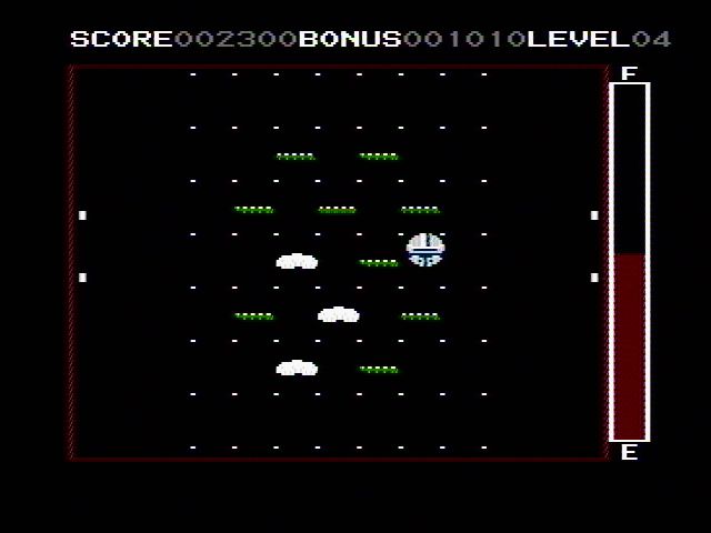 Orb-3D (NES) screenshot: What on earth are these things?