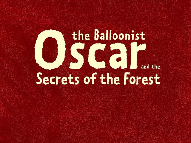 Oscar the Balloonist and the Secrets of the Forest (Windows) screenshot: Title screen