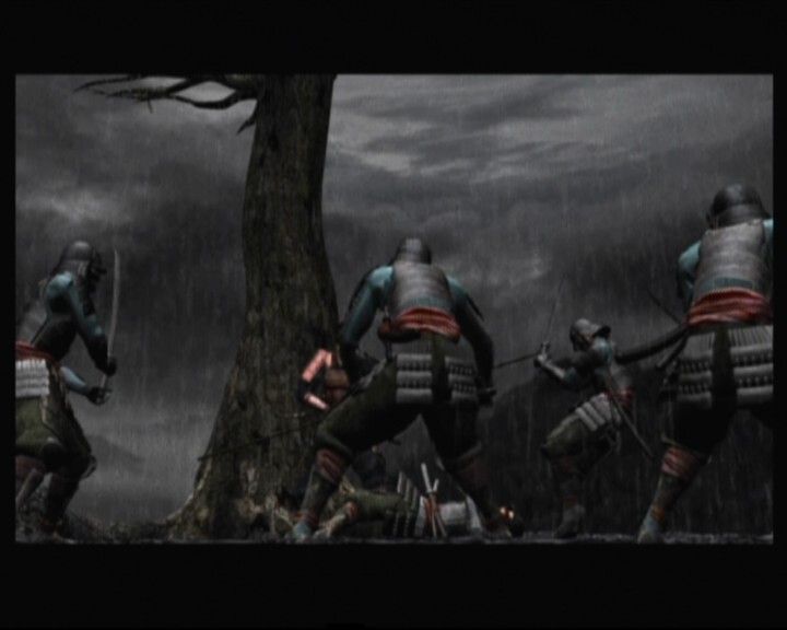Genma Onimusha (Xbox) screenshot: Samanosuke is a samurai with some gutsy moves up his sleeve