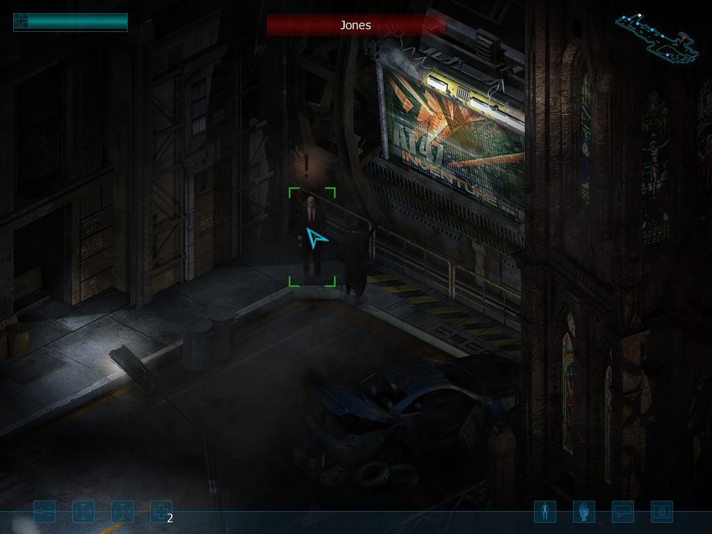 Restricted Area (Windows) screenshot: Shadowy figures offer missions... on their own terms.