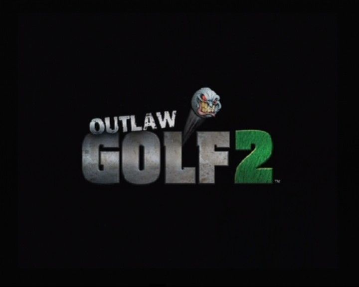 Outlaw Golf 2 (PlayStation 2) screenshot: Main Title