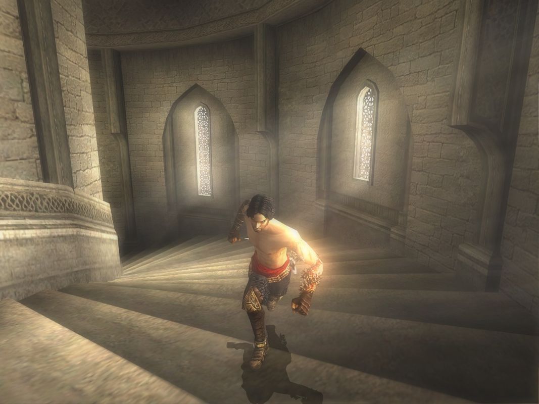 Prince of Persia: The Two Thrones (Windows) screenshot: Prince in the temple.