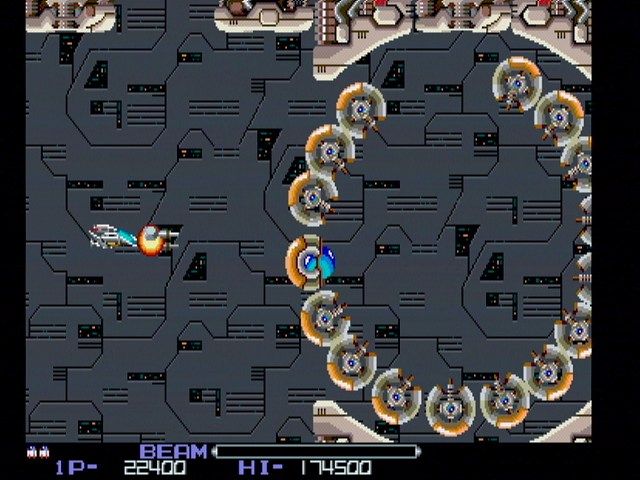 R-Types (PlayStation) screenshot: R-Type 1 Stage 1