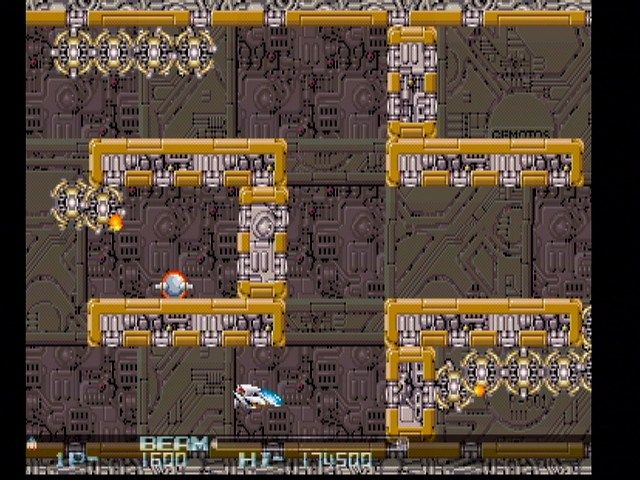 R-Types (PlayStation) screenshot: R-Type 2 Stage 4