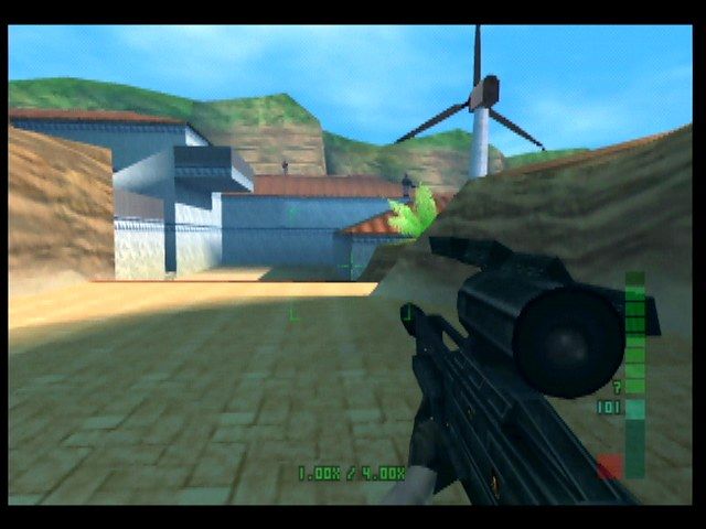 Perfect Dark (Nintendo 64) screenshot: The Villa