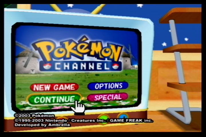 Pokémon Channel screenshots - MobyGames