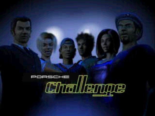 Porsche Challenge (PlayStation) screenshot: Intro sequence