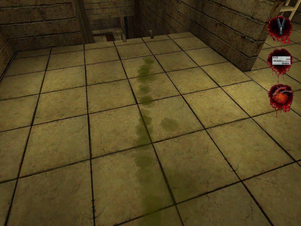 Postal² (Windows) screenshot: All that killing caused me to have an accident. Oops!