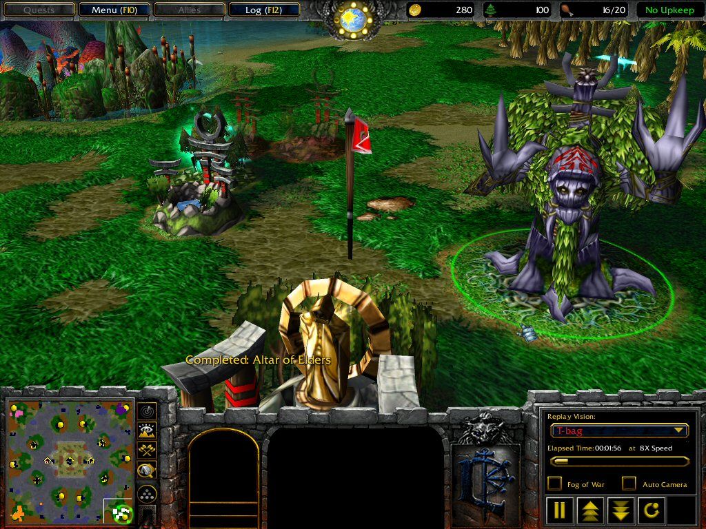 Screenshot of WarCraft III: The Frozen Throne (Windows, 2003) - MobyGames