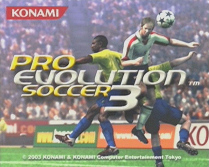 World Soccer: Winning Eleven 7 International (PlayStation 2) screenshot: Title Screen