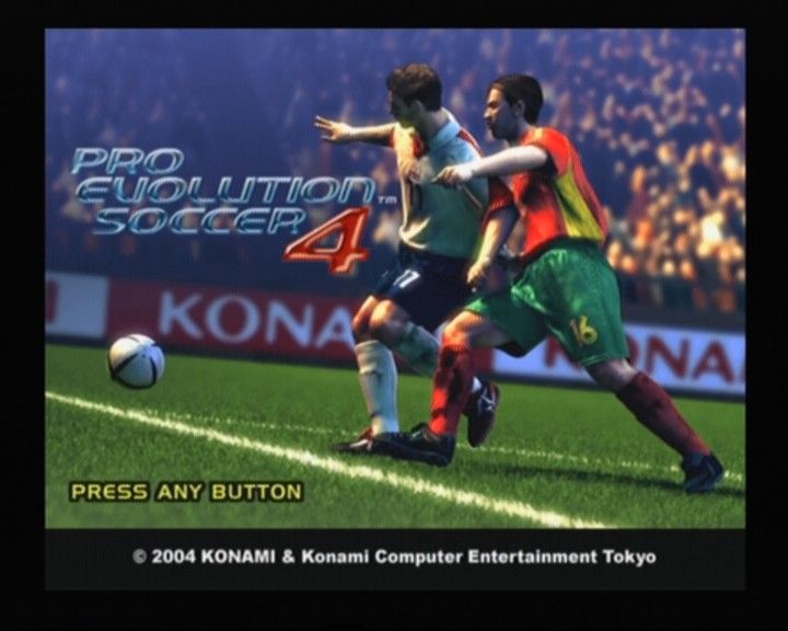 World Soccer: Winning Eleven 8 International (PlayStation 2) screenshot: Main Title