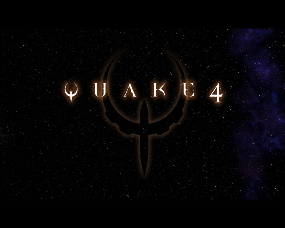 Quake 4 (Windows) screenshot: Title Screen.