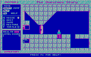 Onesimus: A Quest for Freedom (DOS) screenshot: Start Game (CGA)