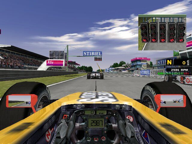 RS3: Racing Simulation Three (Windows) screenshot: Start