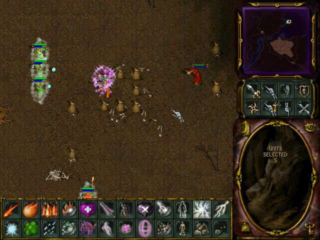 Rage of Mages II: Necromancer (Windows) screenshot: Spoils of war!