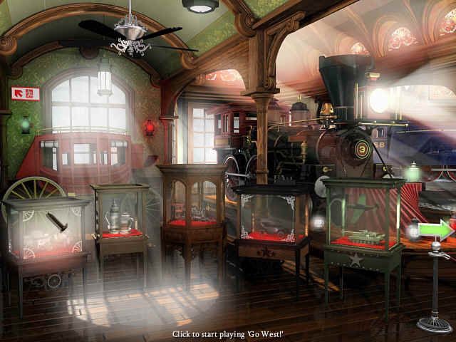 Railroad Tycoon 3 (Windows) screenshot: The "museum" is where you choose different campaigns.
