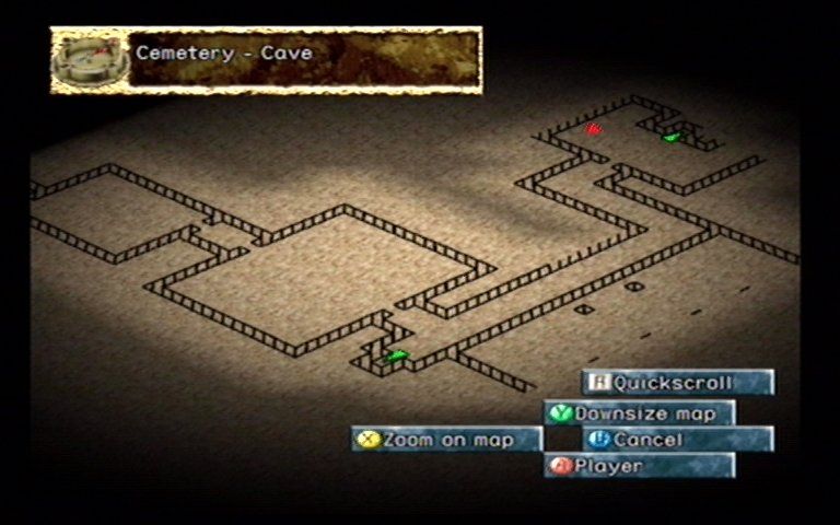 Record of Lodoss War (Dreamcast) screenshot: Auto map