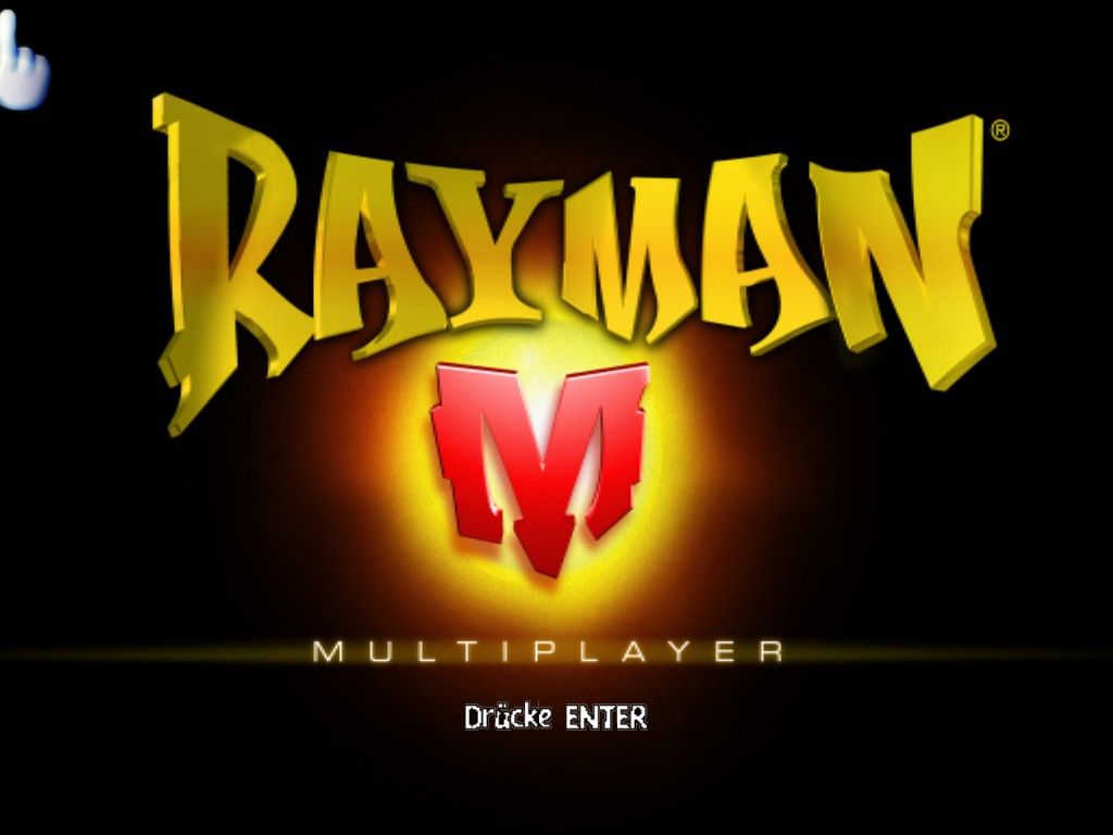 Rayman Arena (Windows) screenshot: Title screen
