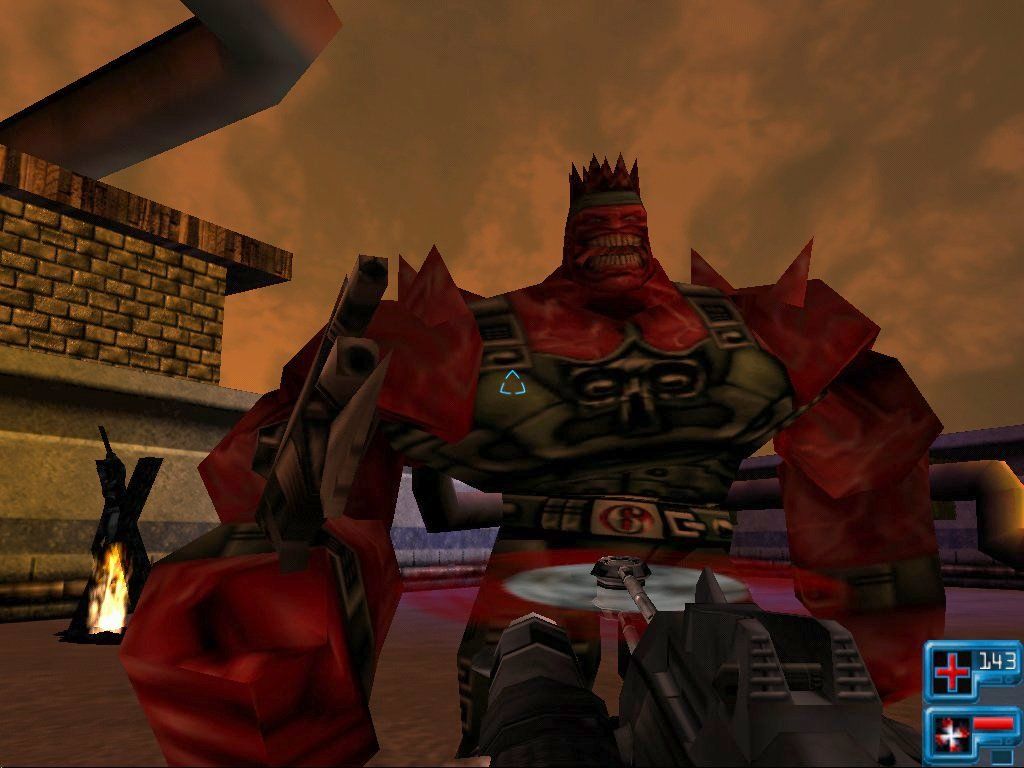 Redline (Windows) screenshot: Up close and personal with Rant, the Red Sixer leader