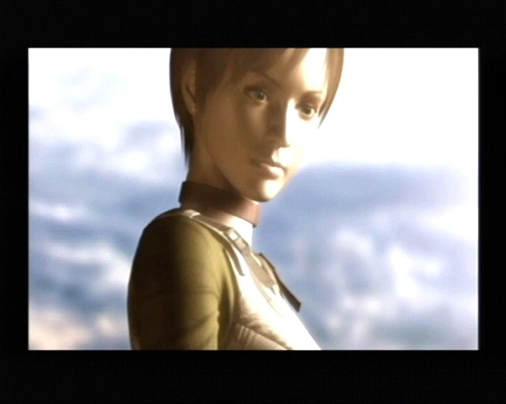 Resident Evil 0 (GameCube) screenshot: The cutest RE heroine, and of course, the first one, before the mansion incident.