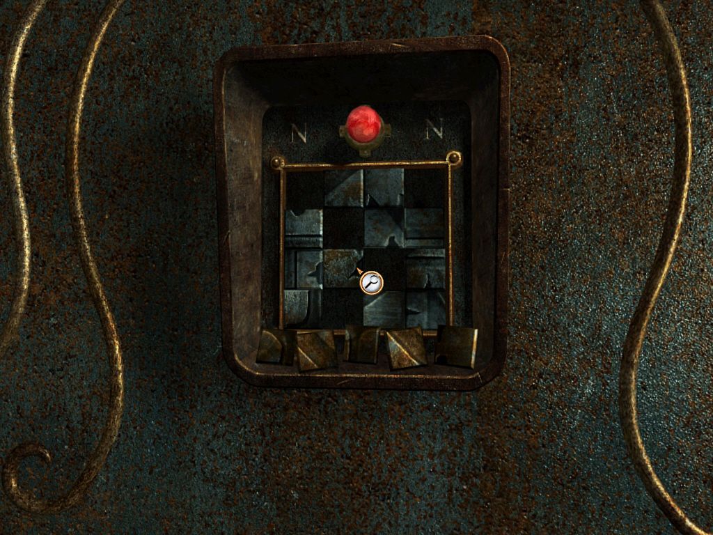 Return to Mysterious Island (Windows) screenshot: Jigsaw puzzle door lock