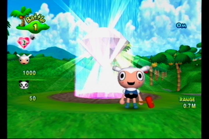 Ribbit King (GameCube) screenshot: Victory!